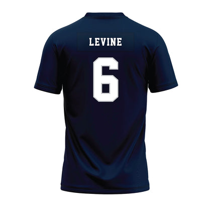 Samford - NCAA Football : Ben Levine - Navy Premium Football Jersey