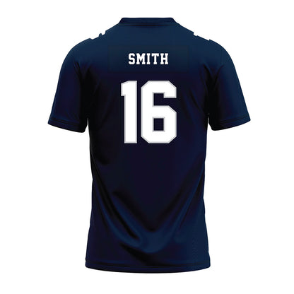 Samford - NCAA Football : Kamron Smith - Navy Premium Football Jersey