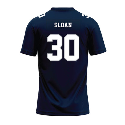 Samford - NCAA Football : Carson Sloan - Navy Premium Football Jersey