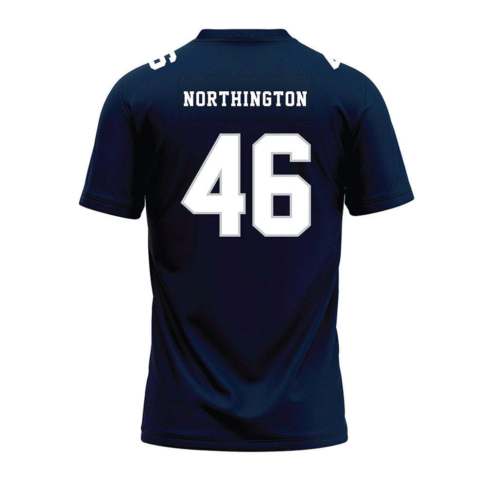 Samford - NCAA Football : Trustin Northington - Navy Premium Football Jersey