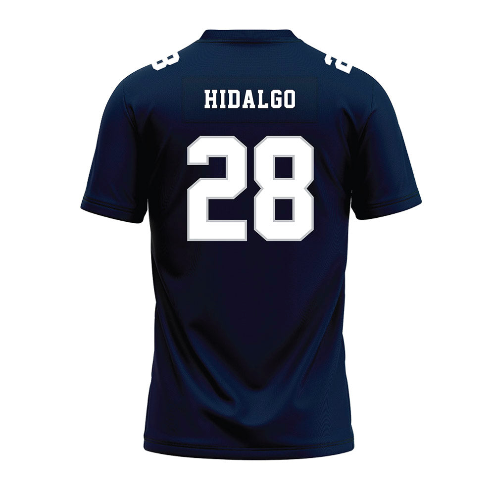 Samford - NCAA Football : Grant Hidalgo - Navy Premium Football Jersey-1
