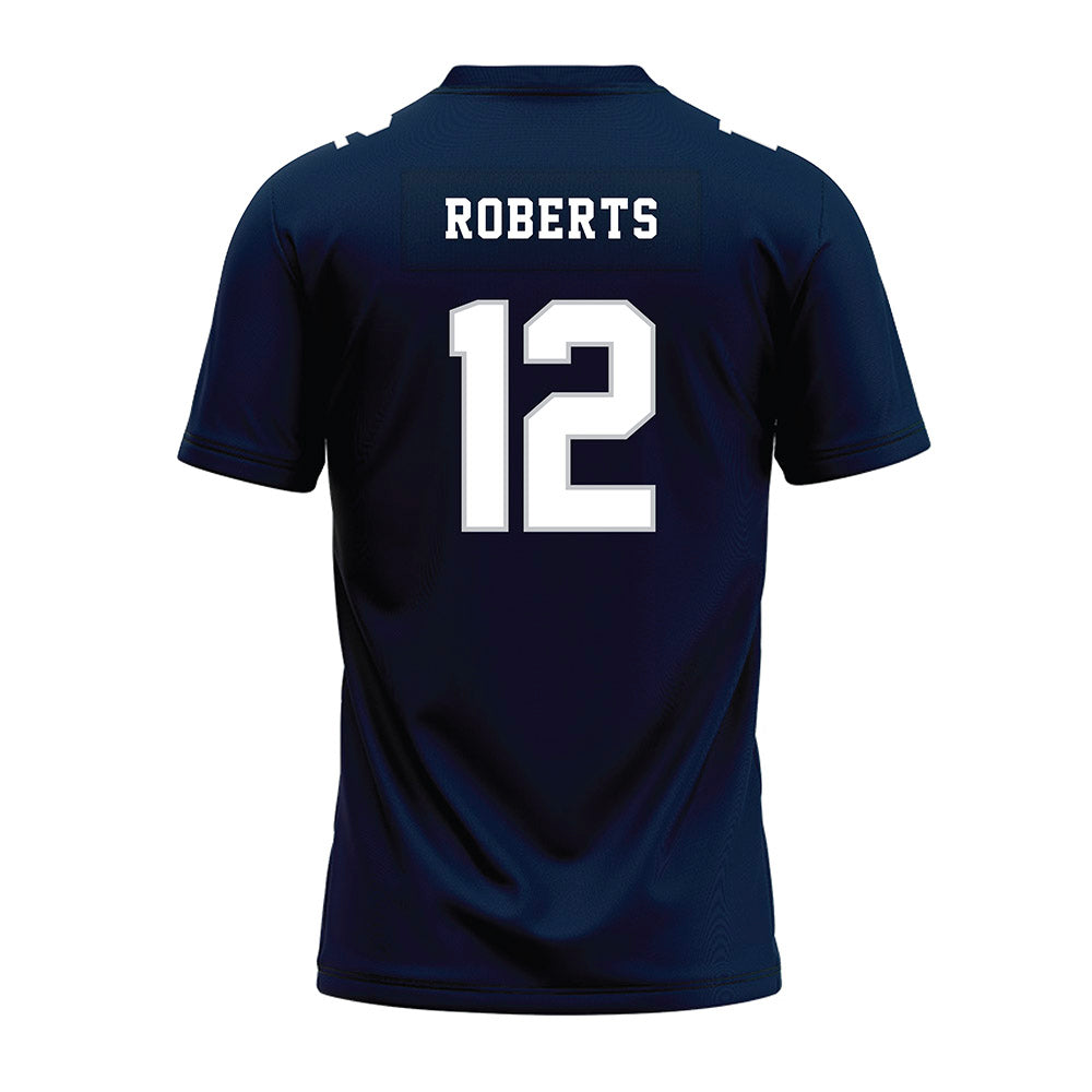 Samford - NCAA Football : Christian Roberts - Navy Premium Football Jersey