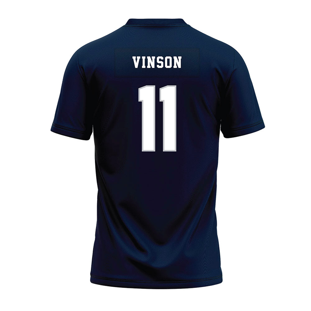 Samford - NCAA Football : Rayf Vinson - Navy Premium Football Jersey