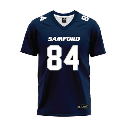 Samford - NCAA Football : Sam Pickett III - Navy Premium Football Jersey-0
