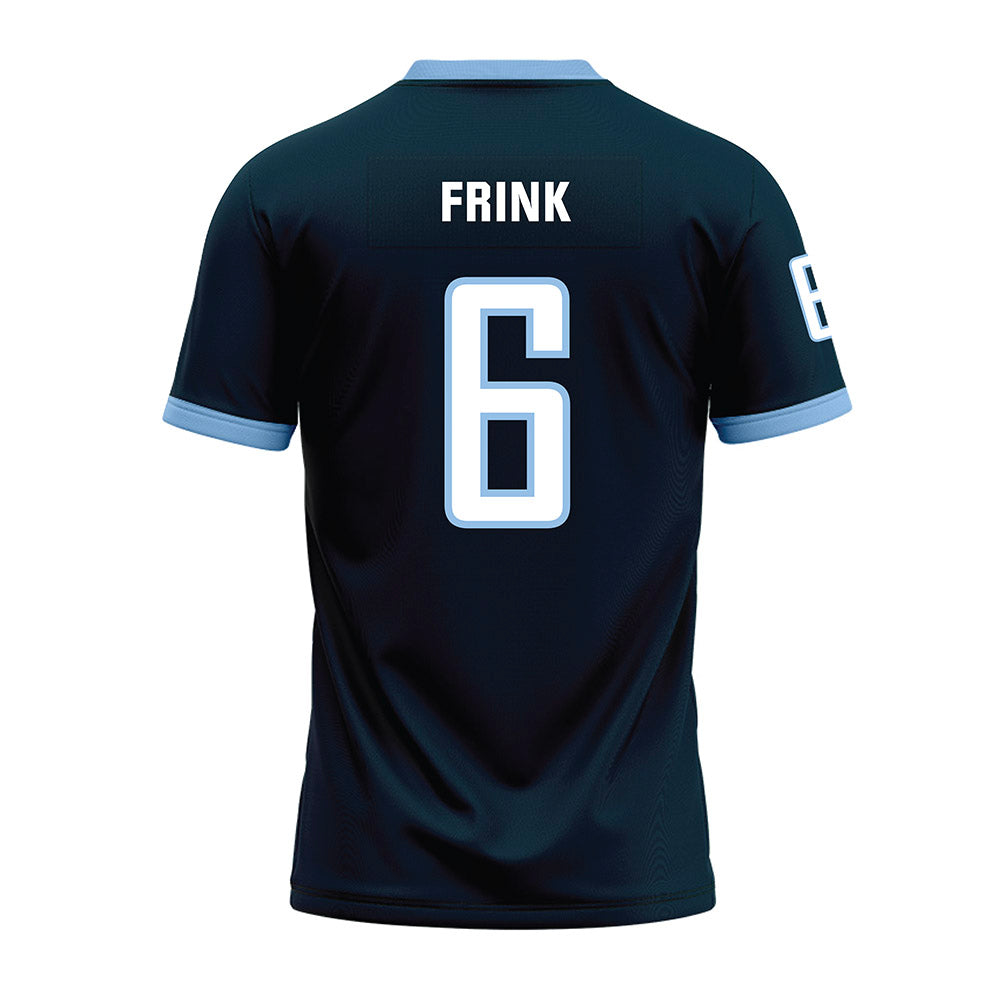 Old Dominion - NCAA Football : Zion Frink - Navy Premium Football Jersey-1