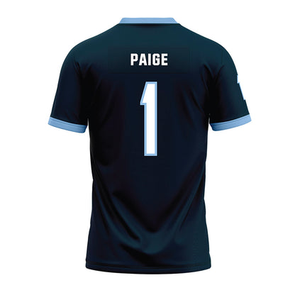 Old Dominion - NCAA Football : Isiah Paige - Navy Premium Football Jersey