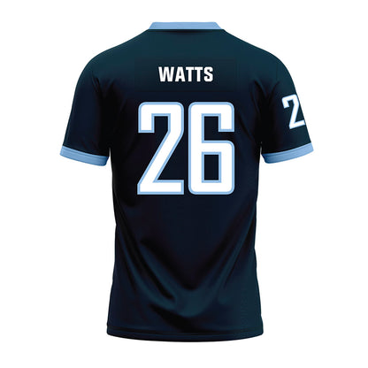 Old Dominion - NCAA Football : Justin Watts - Navy Premium Football Jersey-1