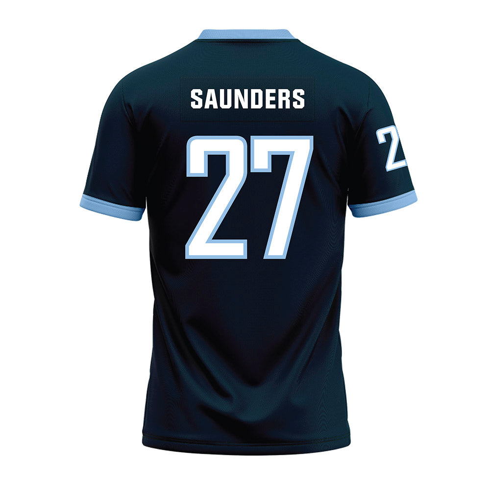 Old Dominion - NCAA Football : Jordan Saunders - Navy Premium Football Jersey-1
