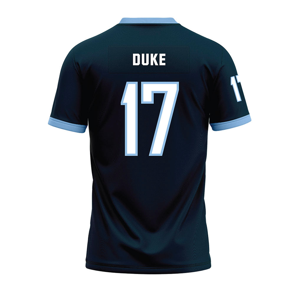 Old Dominion - NCAA Football : Damon Duke - Navy Premium Football Jersey-1
