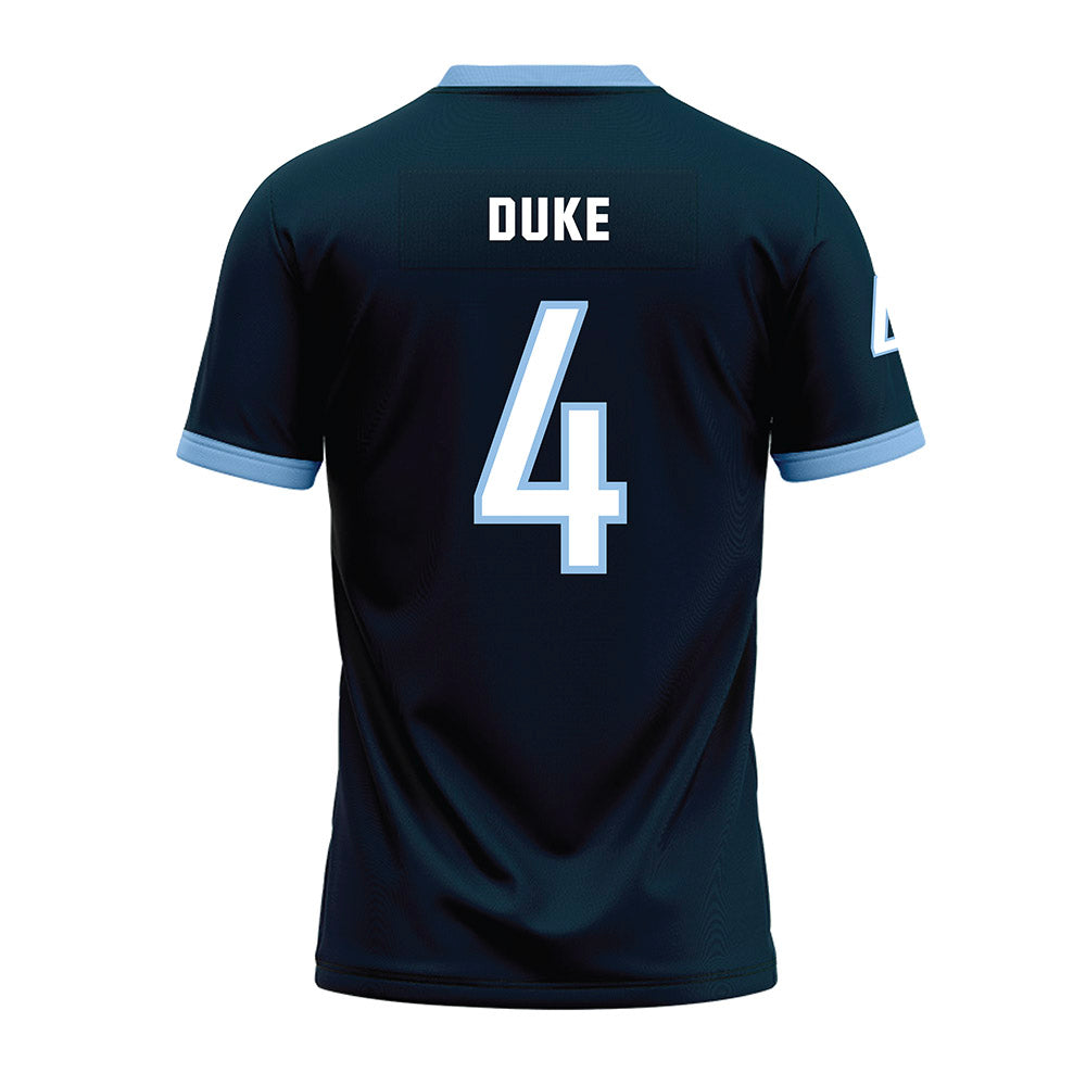 Old Dominion - NCAA Football : Bryce Duke - Navy Premium Football Jersey