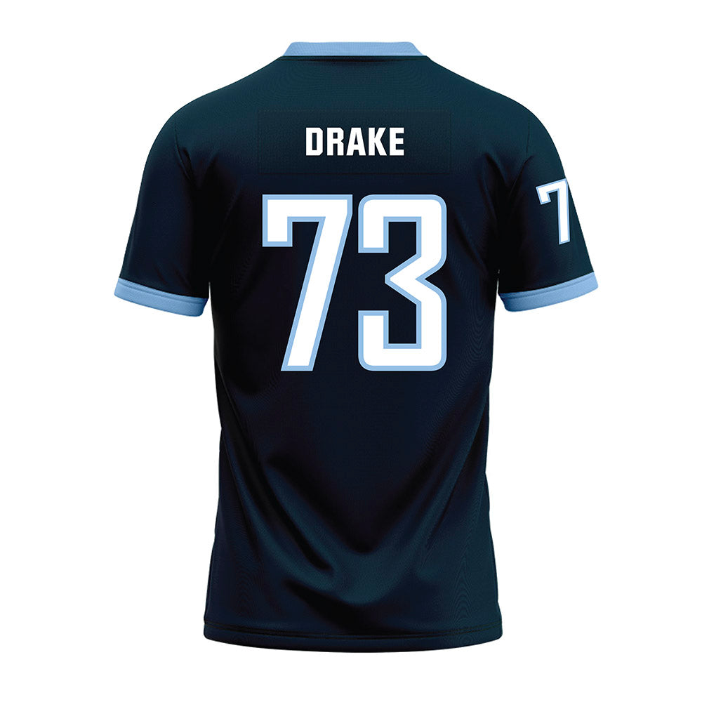 Old Dominion - NCAA Football : Connor Drake - Navy Premium Football Jersey