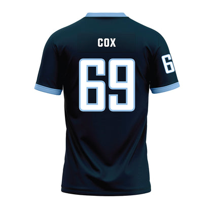 Old Dominion - NCAA Football : Logan Cox - Navy Premium Football Jersey-1