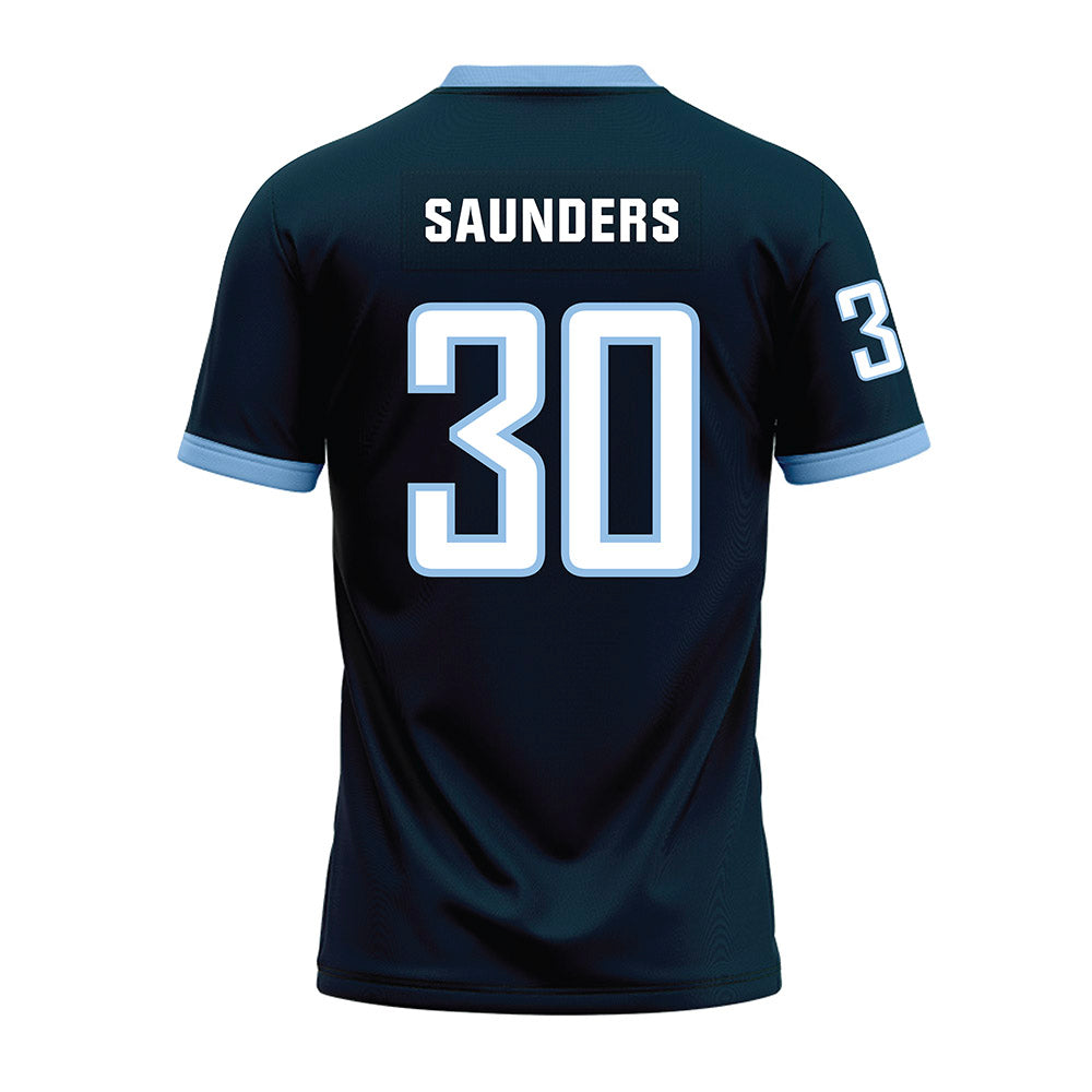 Old Dominion - NCAA Football : Jordan Saunders - Navy Premium Football Jersey-1