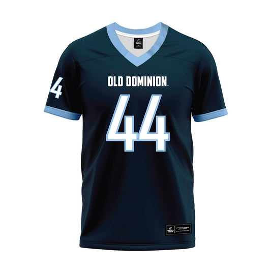 Old Dominion - NCAA Football : Justin Kalitsnik - Navy Premium Football Jersey-0