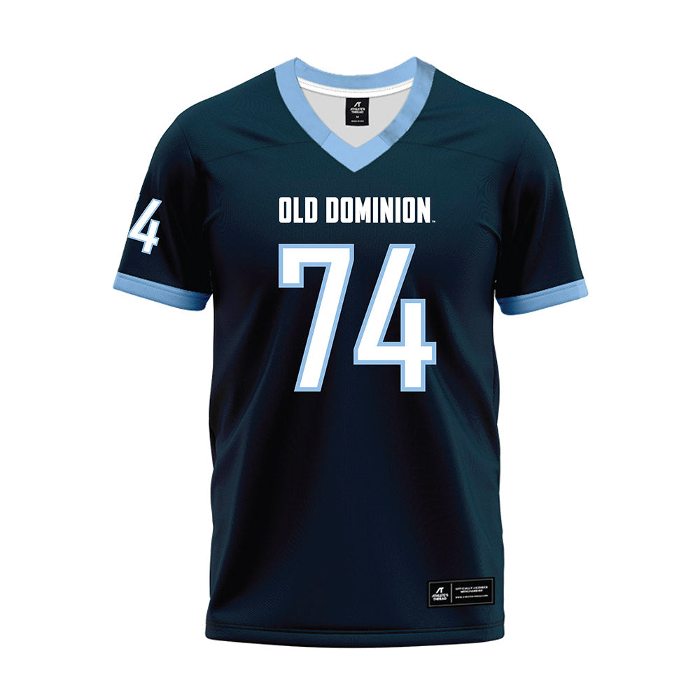 Old Dominion - NCAA Football : Carson Bradley - Navy Premium Football Jersey-0