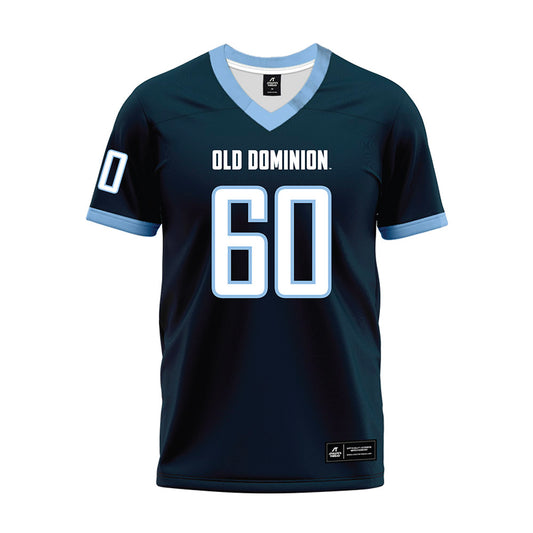 Old Dominion - NCAA Football : Braden Ellis - Navy Premium Football Jersey-0