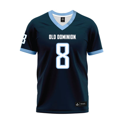 Old Dominion - NCAA Football : Denzel Lowry - Navy Premium Football Jersey