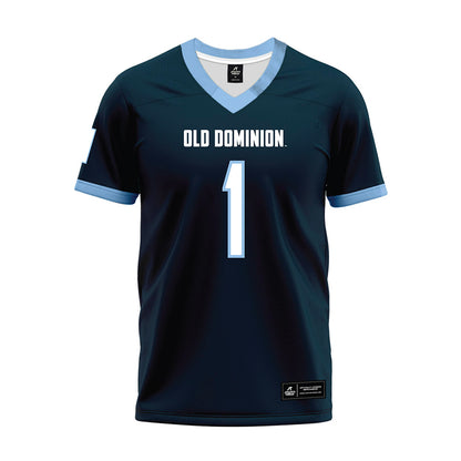 Old Dominion - NCAA Football : Isiah Paige - Navy Premium Football Jersey