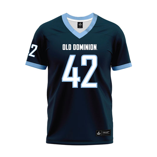 Old Dominion - NCAA Football : Jason Henderson - Navy Premium Football Jersey