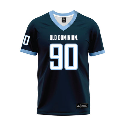 Old Dominion - NCAA Football : Deandre Lynch - Navy Premium Football Jersey