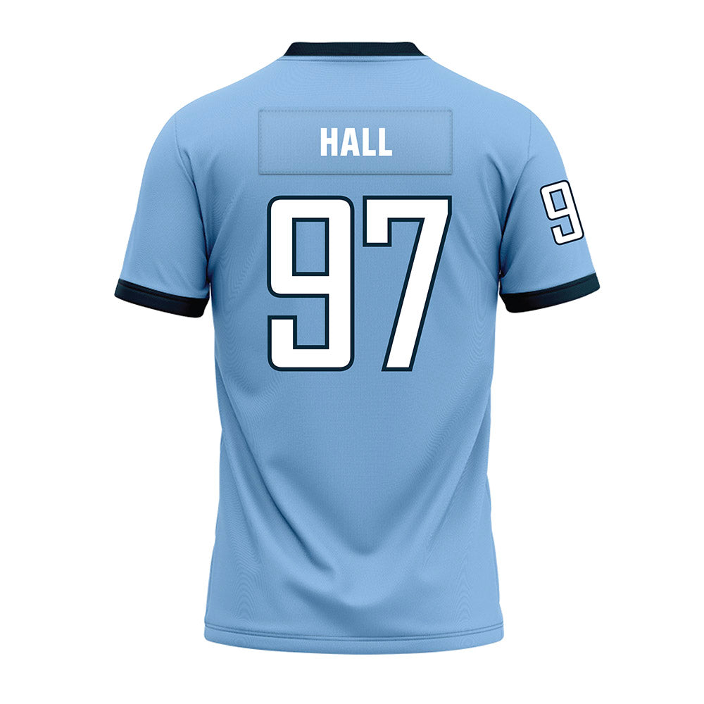 Old Dominion - NCAA Football : Seamus Hall - Light Blue Premium Football Jersey