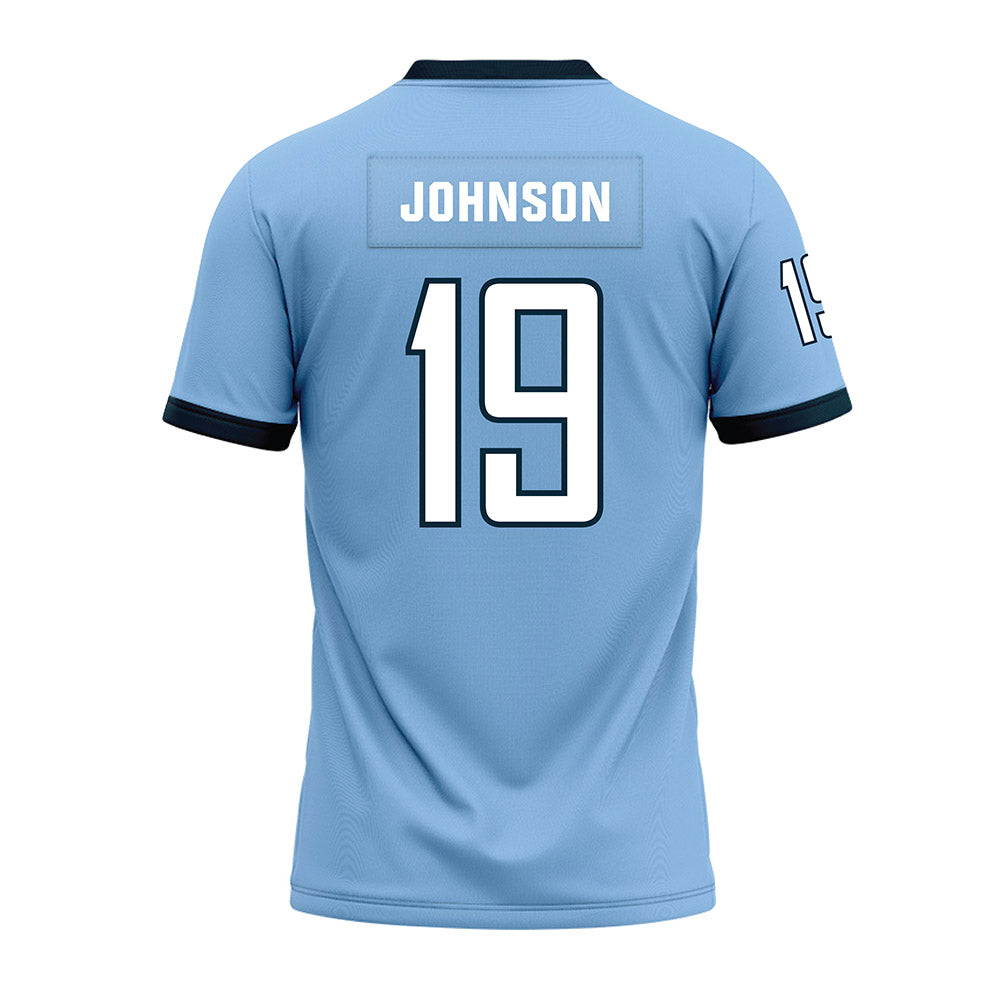 Old Dominion - NCAA Football : Dawson Johnson - Light Blue Premium Football Jersey-1