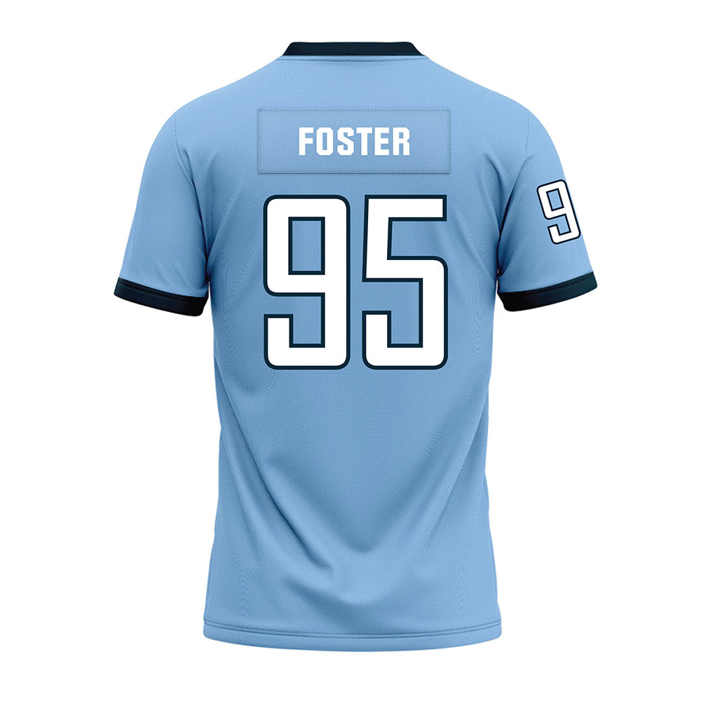 Old Dominion - NCAA Football : Ahmaad Foster - Light Blue Premium Football Jersey