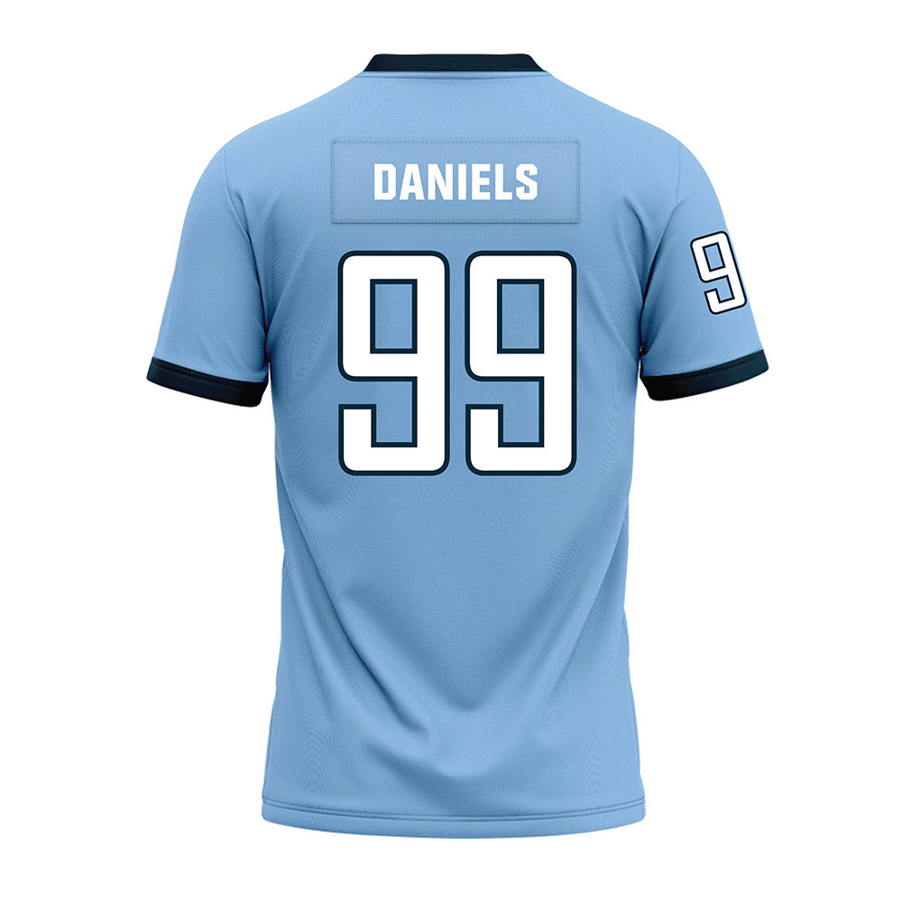 Old Dominion - NCAA Football : Cole Daniels - Light Blue Premium Football Jersey