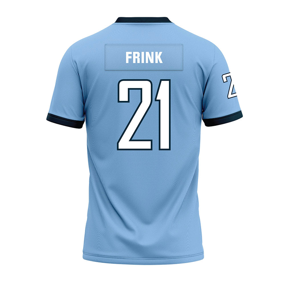 Old Dominion - NCAA Football : Zion Frink - Light Blue Premium Football Jersey