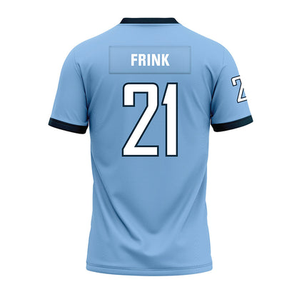 Old Dominion - NCAA Football : Zion Frink - Light Blue Premium Football Jersey