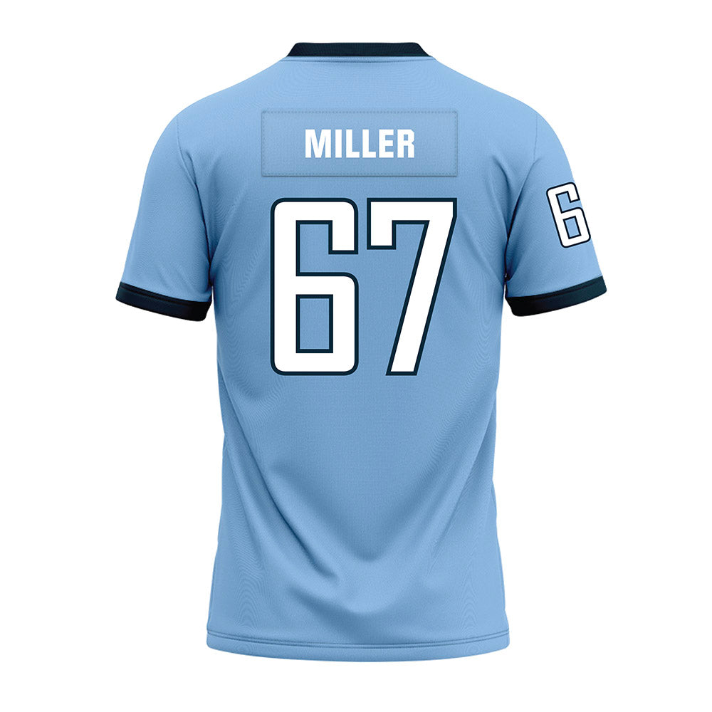 Old Dominion - NCAA Football : Kainan Miller - Light Blue Premium Football Jersey