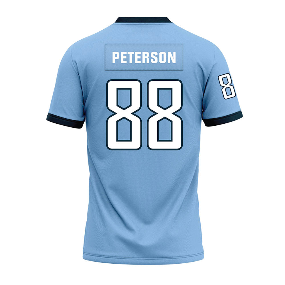 Old Dominion - NCAA Football : Karl Peterson - Light Blue Premium Football Jersey-1