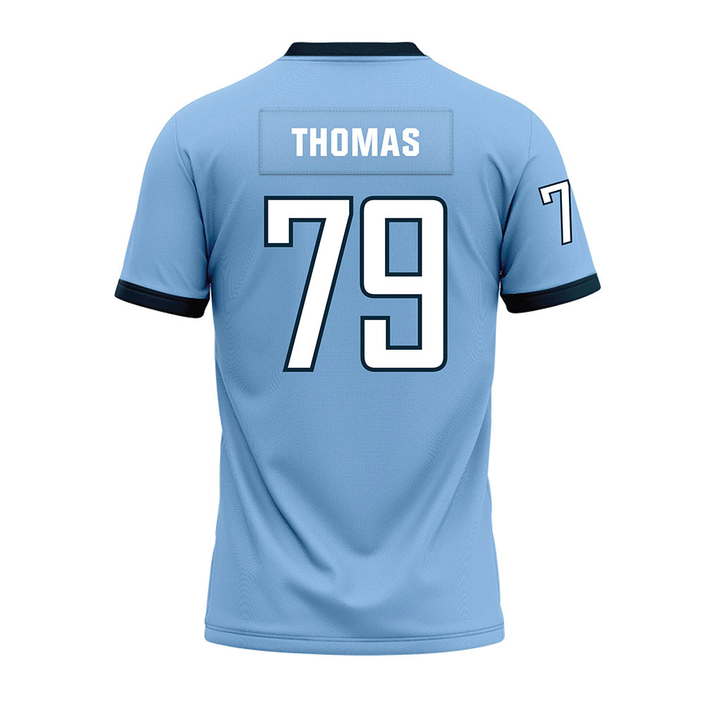 Old Dominion - NCAA Football : Leroy Thomas - Light Blue Premium Football Jersey