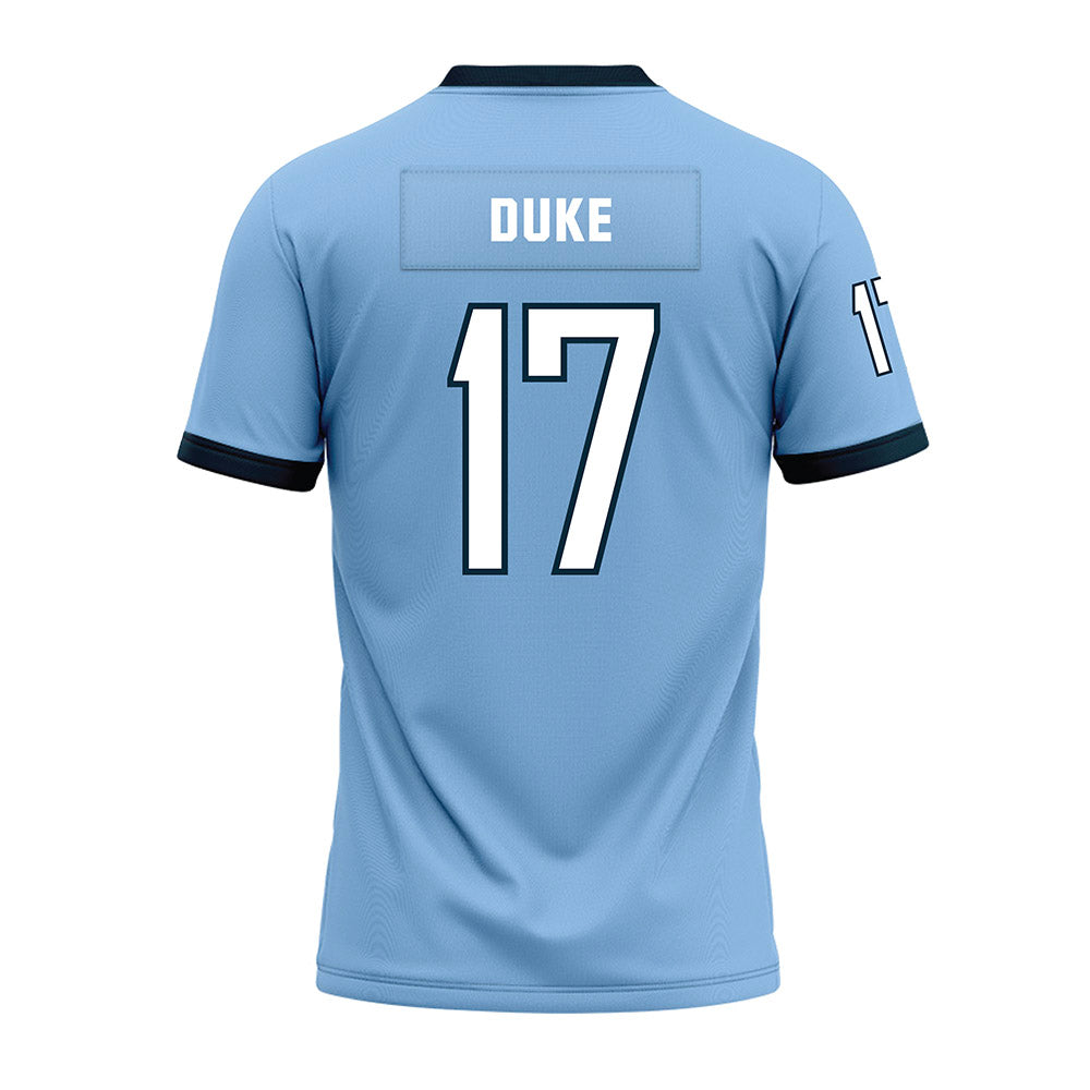 Old Dominion - NCAA Football : Damon Duke - Light Blue Premium Football Jersey-1