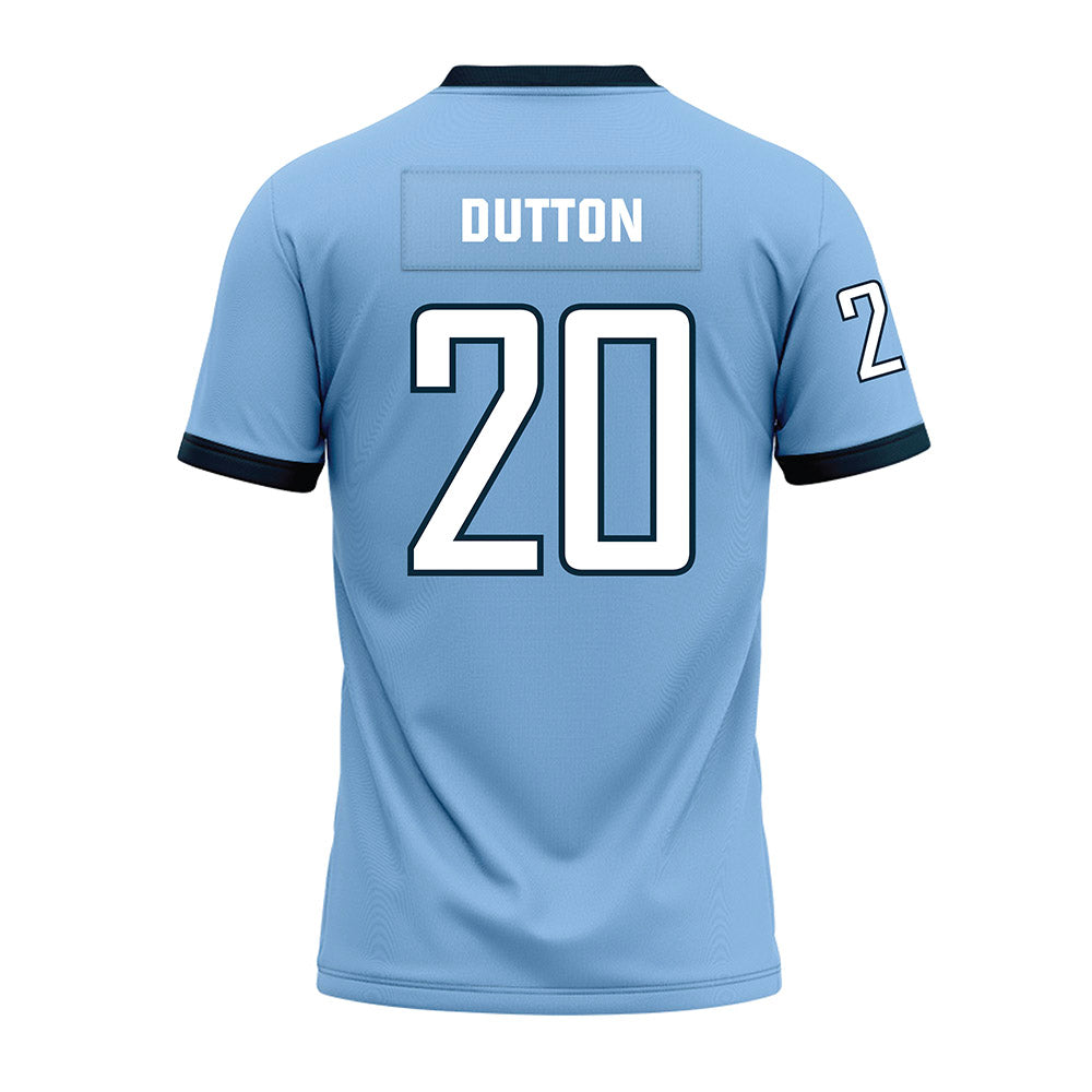 Old Dominion - NCAA Football : Dominic Dutton - Light Blue Premium Football Jersey