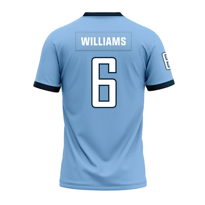 Old Dominion - NCAA Football : Kelby Williams - Light Blue Premium Football Jersey