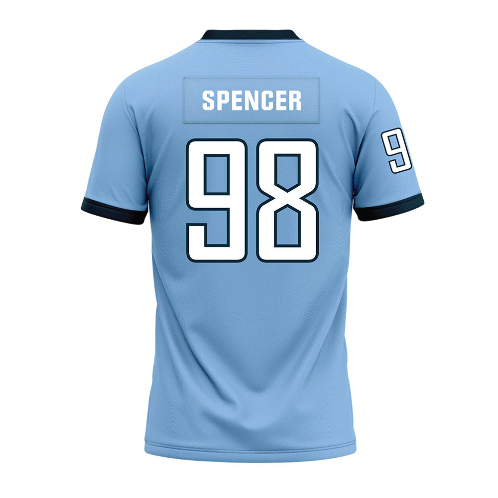 Old Dominion - NCAA Football : Chris Spencer - Light Blue Premium Football Jersey