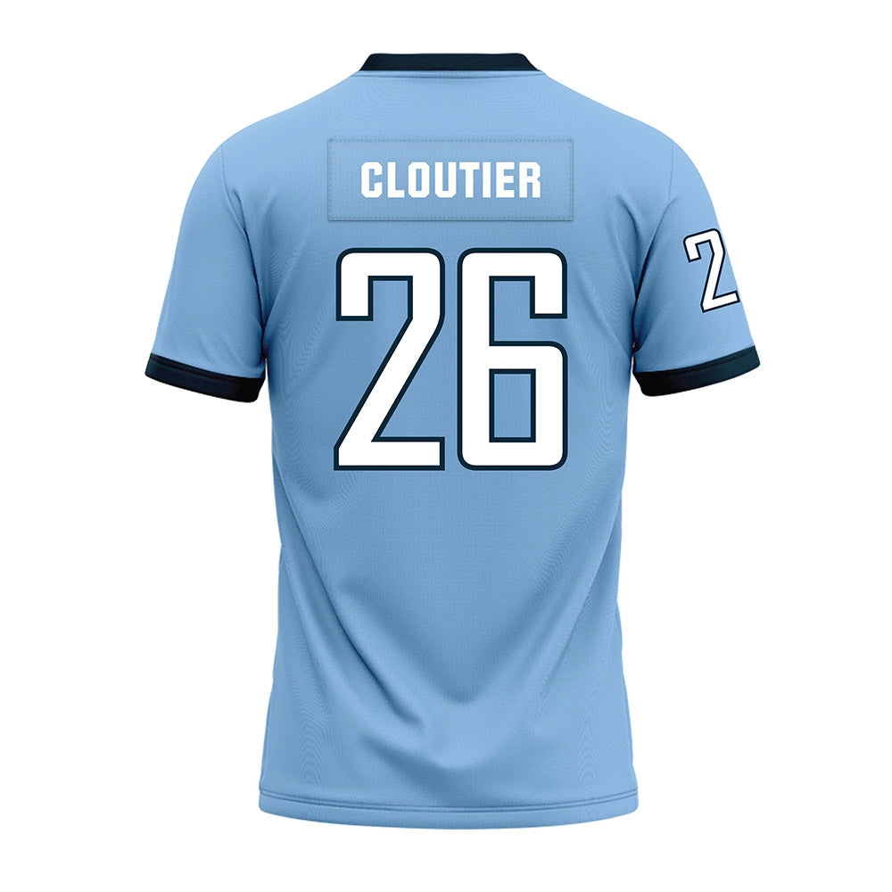 Old Dominion - NCAA Football : JC Cloutier - Light Blue Premium Football Jersey