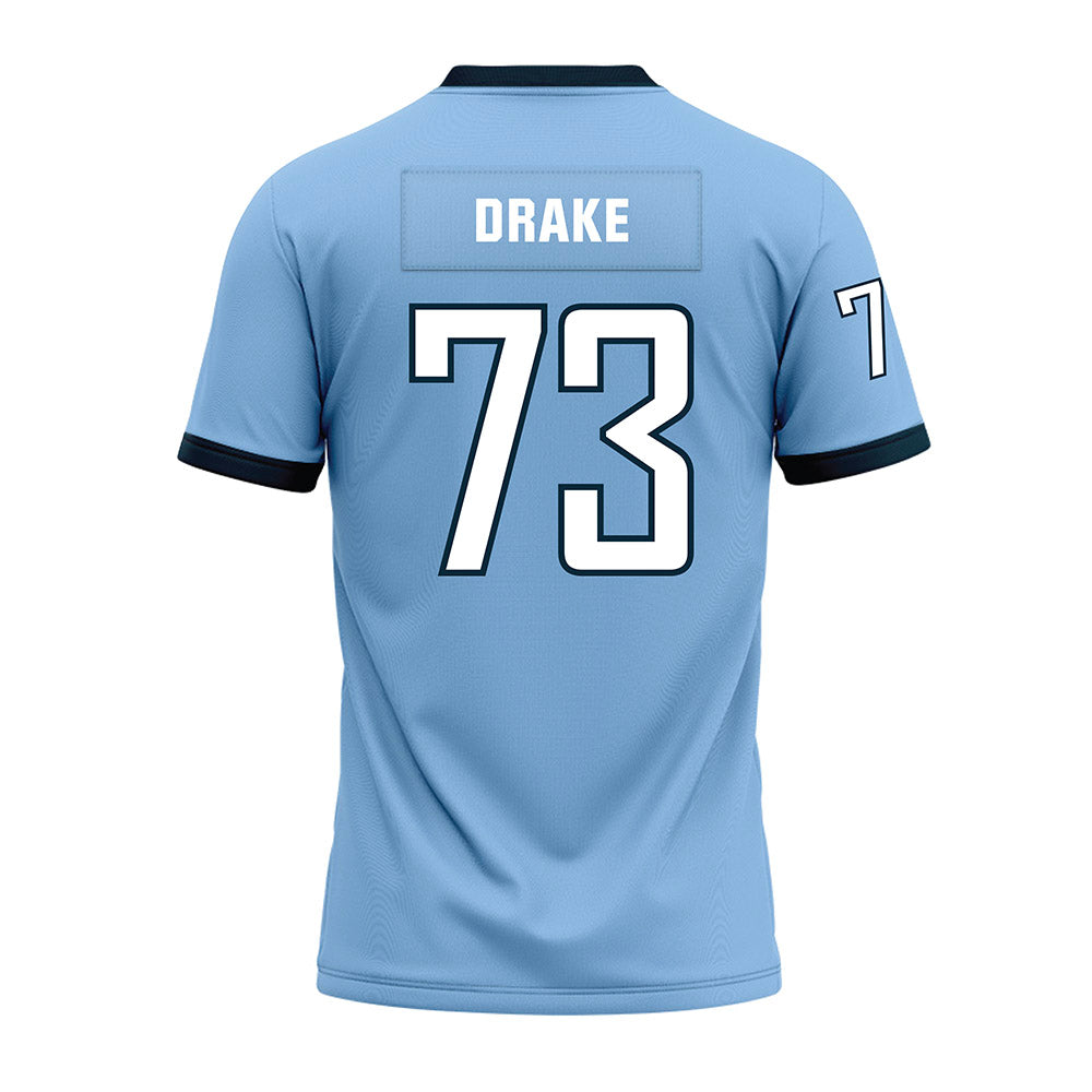 Old Dominion - NCAA Football : Connor Drake - Light Blue Premium Football Jersey