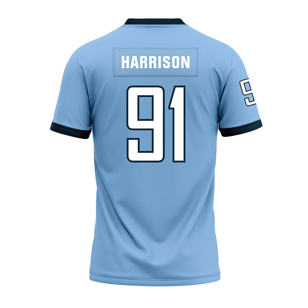 Old Dominion - NCAA Football : Gavin Harrison - Light Blue Premium Football Jersey-1