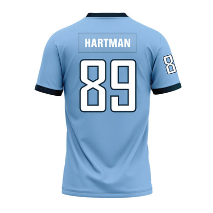 Old Dominion - NCAA Football : Nathan Hartman - Light Blue Premium Football Jersey-1