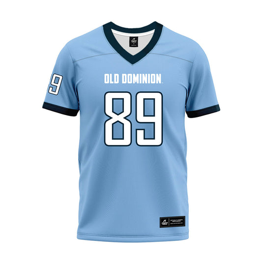 Old Dominion - NCAA Football : Nathan Hartman - Light Blue Premium Football Jersey-0