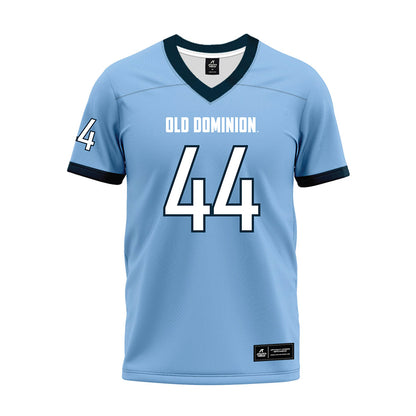 Old Dominion - NCAA Football : Justin Kalitsnik - Light Blue Premium Football Jersey-0