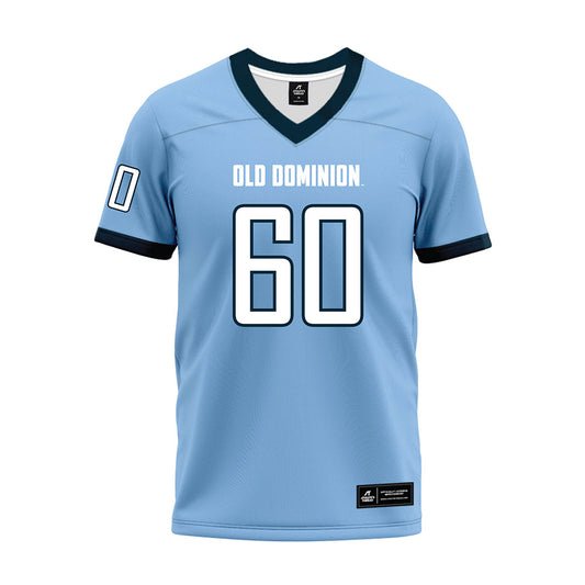 Old Dominion - NCAA Football : Braden Ellis - Light Blue Premium Football Jersey-0
