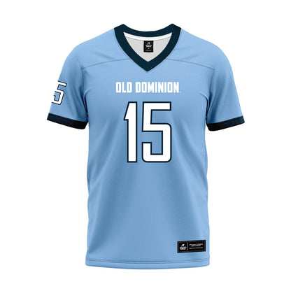 Old Dominion - NCAA Football : Pat Conroy - Light Blue Premium Football Jersey