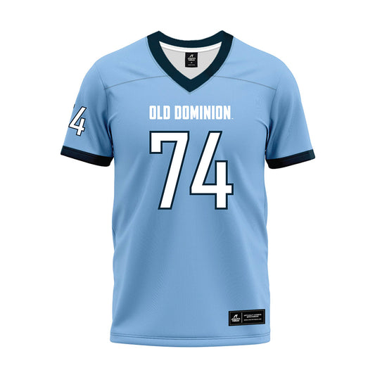 Old Dominion - NCAA Football : Carson Bradley - Light Blue Premium Football Jersey-0