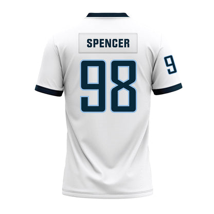 Old Dominion - NCAA Football : Chris Spencer - White Premium Football Jersey