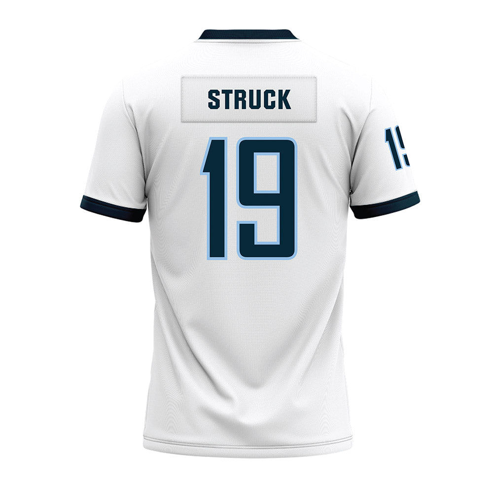 Old Dominion - NCAA Football : Lucas Struck - White Premium Football Jersey-1