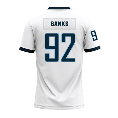 Old Dominion - NCAA Football : Lucas Banks - White Premium Football Jersey-1