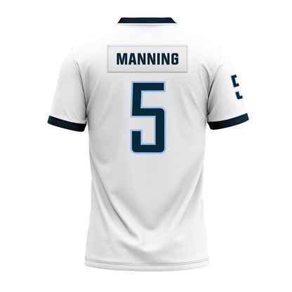 Old Dominion - NCAA Football : Jahron Manning - White Premium Football Jersey